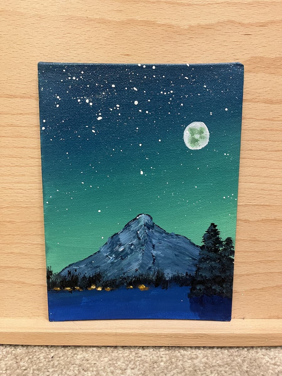 Green Eve, original painting by Steven Watson