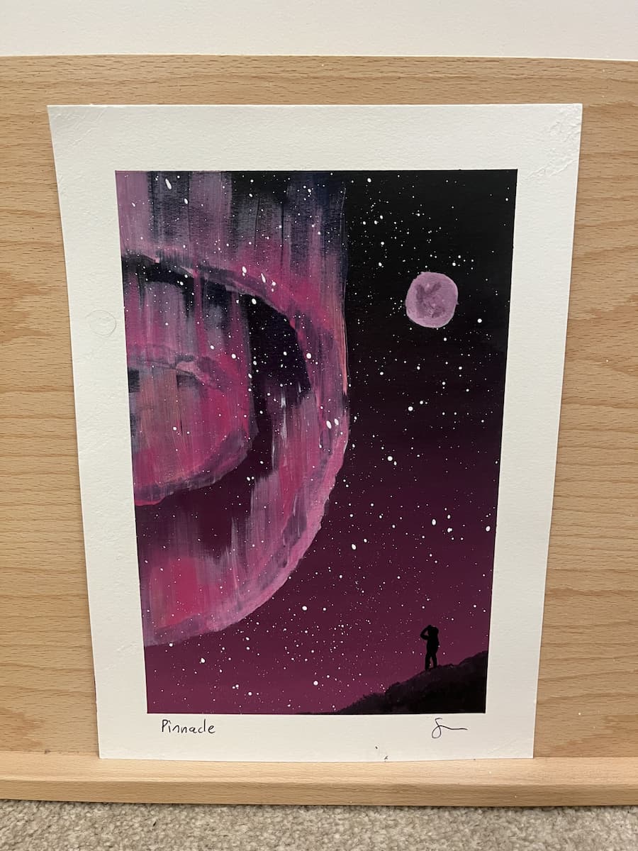 Pinnacle - original painting by Steven Watson StainsByStev