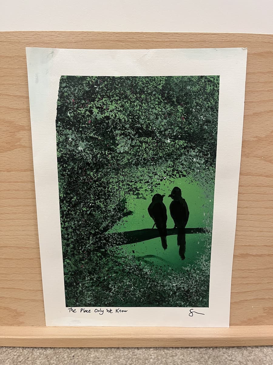 The Place Only We Know - original painting by Steven Watson stainsbystev