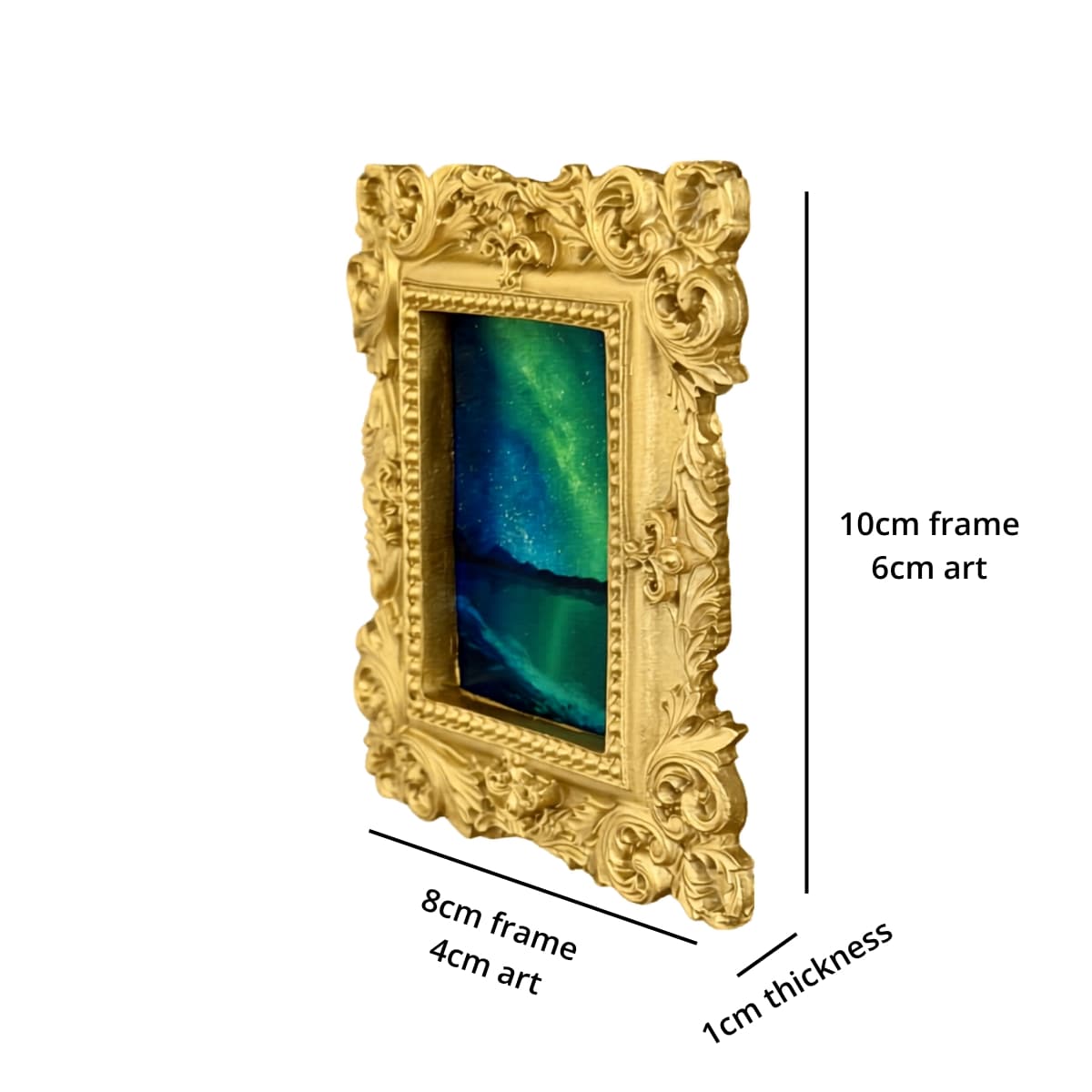 Measurements for framed magnet of Dare
