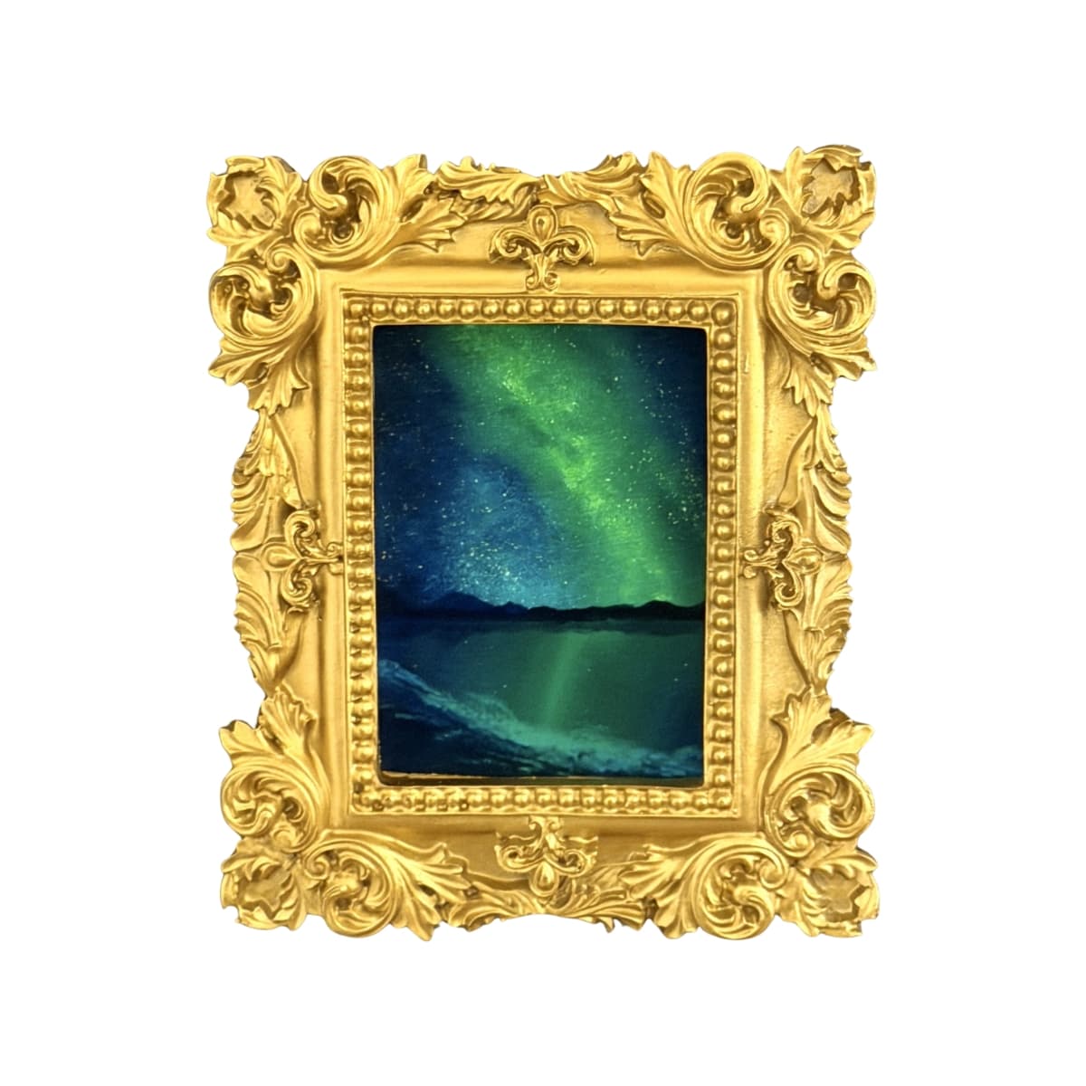 Dare painting by Steven Watson fridge magnet in a frame with a magnetic strip